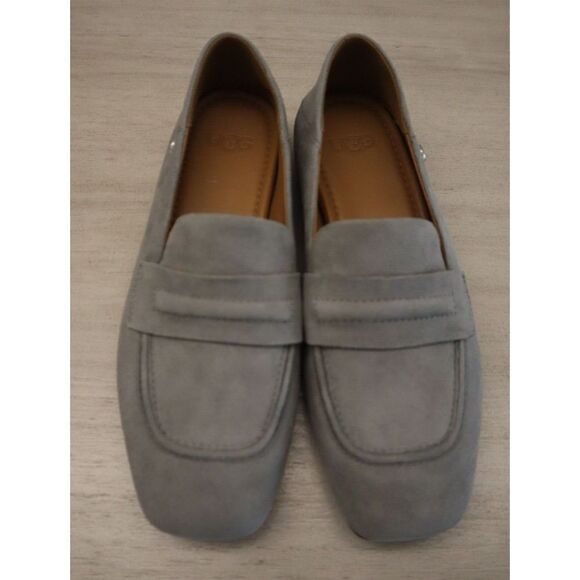 UGG 1128414 Women's Sz 5 Gray Arroyo Suede Janaya Collapsible Loafer $90 - Picture 10 of 10